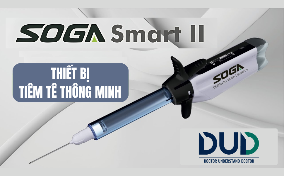 SOGA‑SMART II – Máy tiêm gây tê nội nha điện tử thế hệ mới